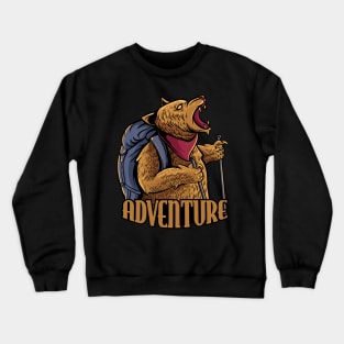 Adventure bear Crewneck Sweatshirt